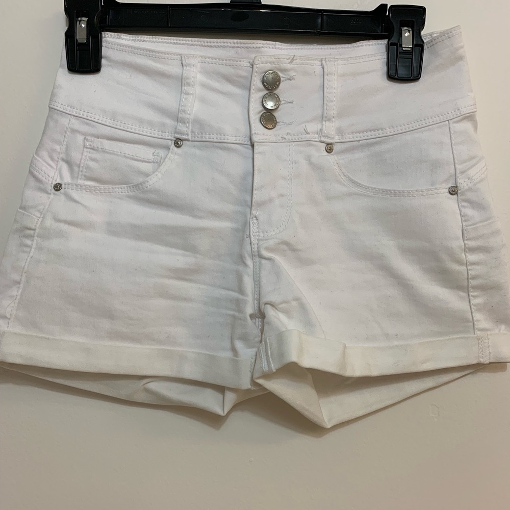 White Shorts